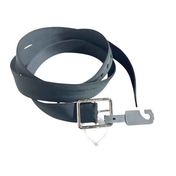 Alexander McQueen Double Wrap Men's Black Nylon Belt - 44  NWOT - Picture 2 of 6